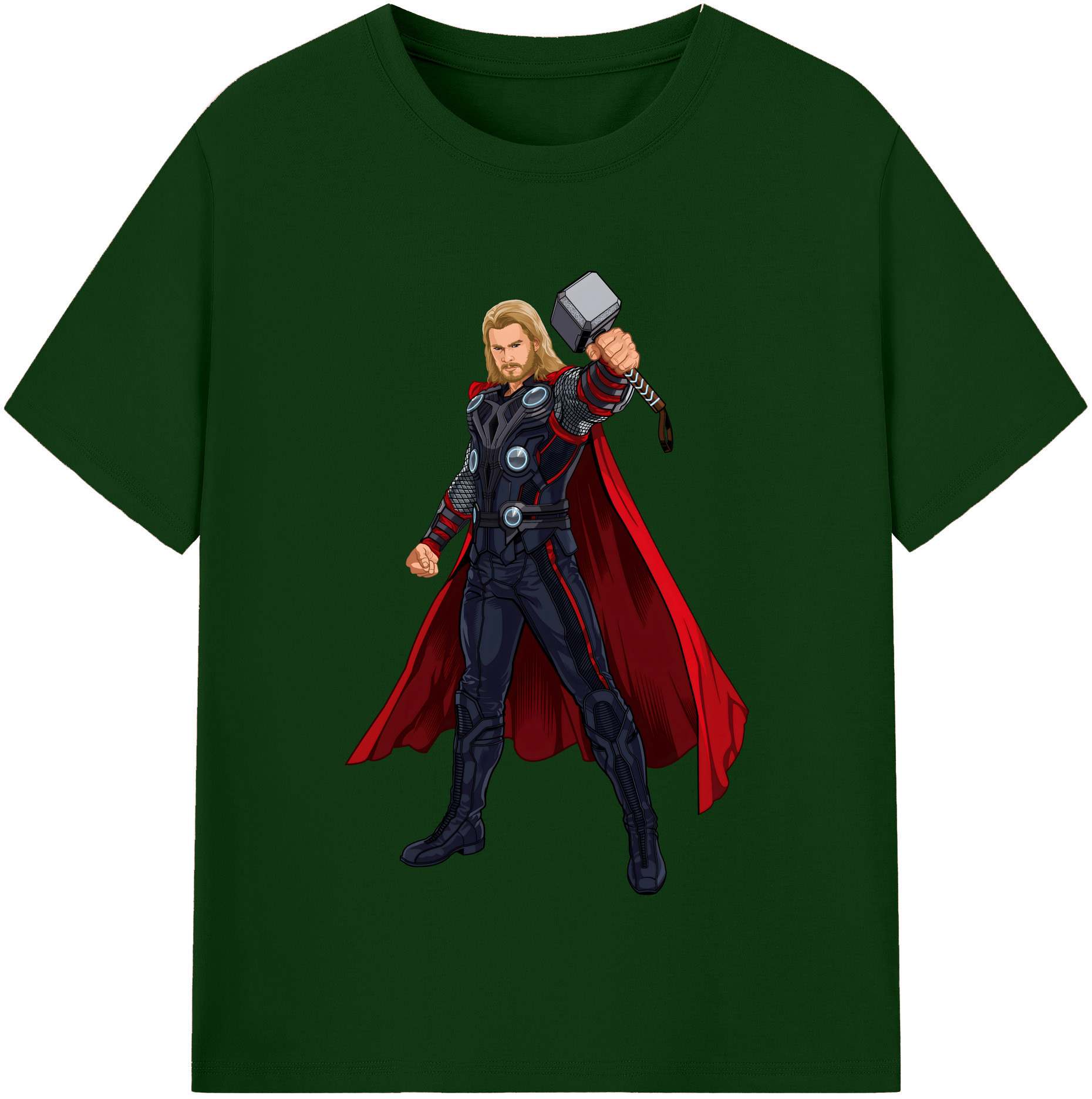 （画像用） アベンジャーズ The Avengers 綿100％半袖Tシャツ（フロントプリント）